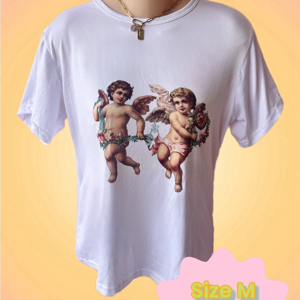 Cherub Perfection Buttery Soft Graphic Tee